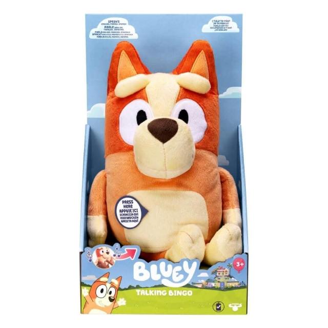 【BLUEY 妙妙犬布麗】BLUEY 有聲賓果玩偶(熱門 卡通)