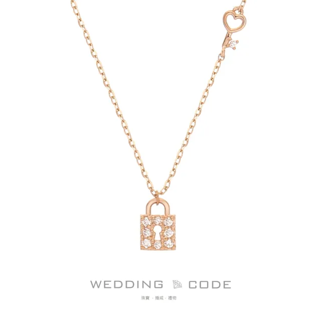 【WEDDING CODE】14K金 10分鑽石項鍊 TON0226(情人節 禮物 禮盒)