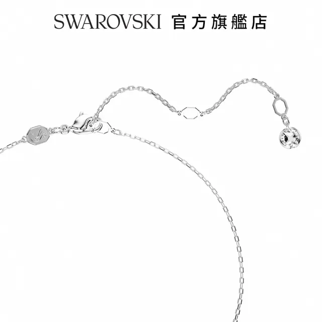 【SWAROVSKI 官方直營】Connexus 鏈墜混合式`Love is around`白色多種金屬潤飾(愛就在身邊 情人節禮物)