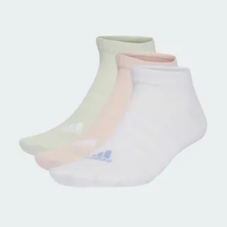 【adidas 官方旗艦】腳踝襪 3 雙入 男/女 IZ0124