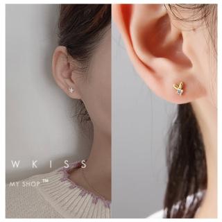 【HaNA 梨花】超迷你系列．睡覺不用摘金色小耳環合集(針式耳環 耳飾 耳圈 耳釘 耳扣)