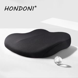 【HONDONI】新款5D居家車用萬用增高美臀記憶坐墊(X4-BK透氣黑)