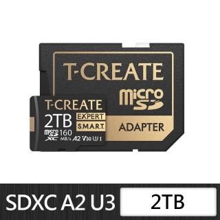 【Team 十銓】T-CREATE EXPERT S.M.A.R.T. Micro SDXC 2TB 記憶卡(含轉卡+終身保固)