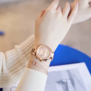 【CITIZEN 星辰】XC 七夕情人節推薦光動能計時女錶 手錶(FB1452-66X)