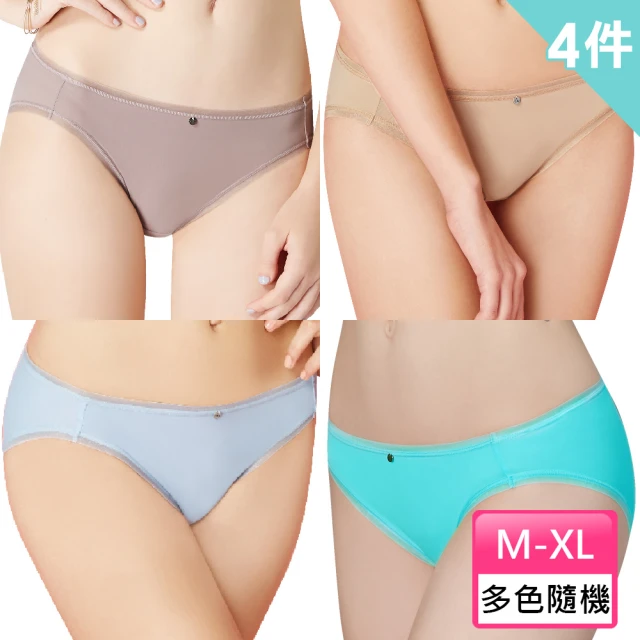 Swear 思薇爾 撩波琉晶羽系列M-XXL低衩素面中低腰三