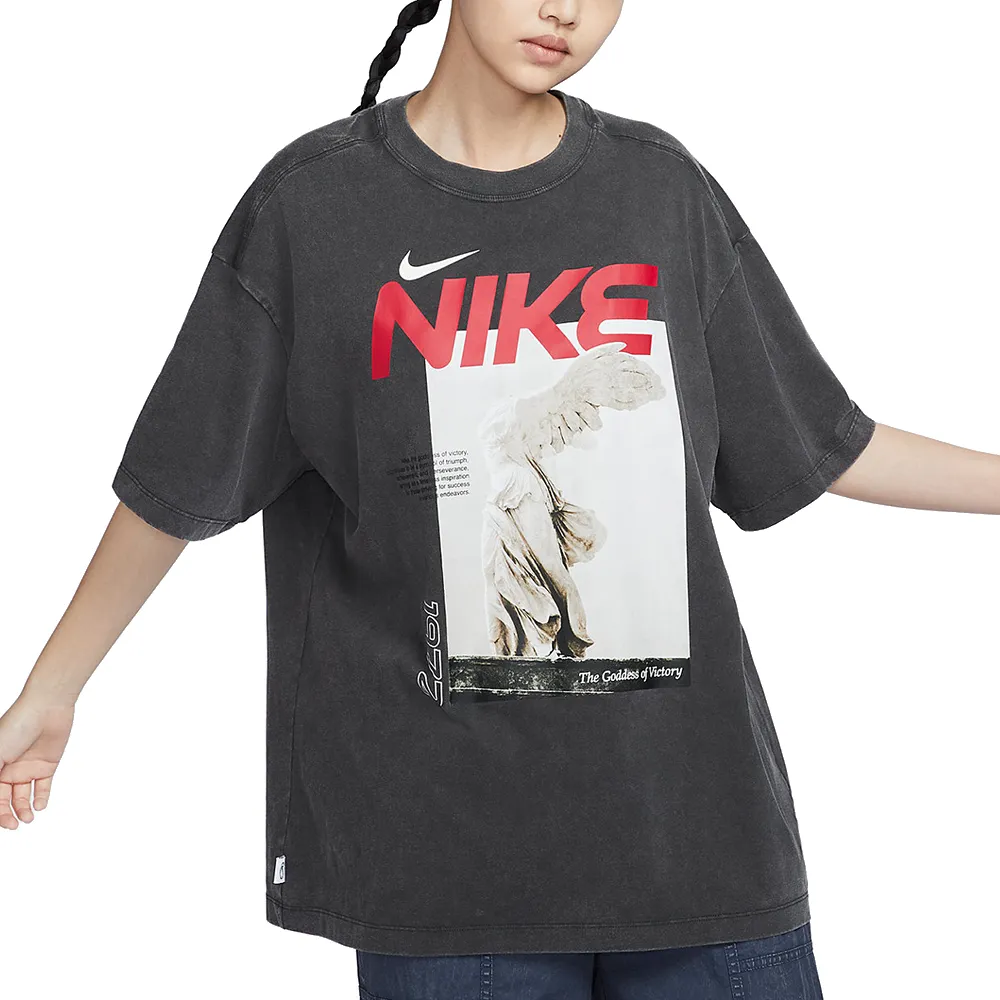 【NIKE 耐吉】圓領短袖T恤 AS W NSW SS TEE LBR OS GCEL 女 - HF6292060