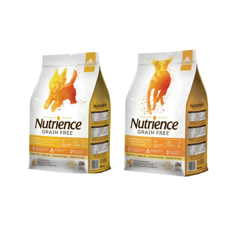 【Nutrience 紐崔斯】無穀養生系列全齡犬寵糧-2.5kg(成犬、全齡犬、添加益生菌、WDJ、小顆粒飼料、小型犬)