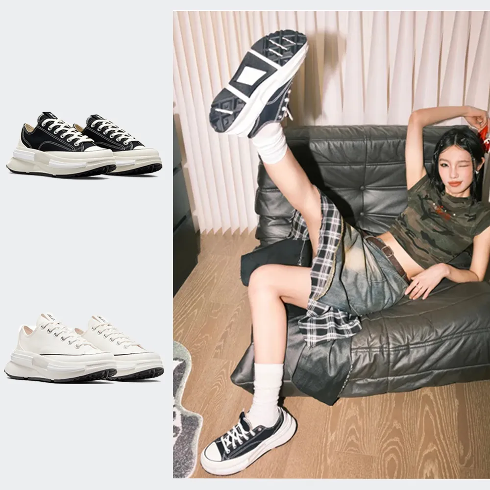 【CONVERSE】RUN STAR LEGACY CX OX 低筒 休閒鞋 厚底鞋 男鞋 女鞋 黑色 白色(A11489C&A11490C)