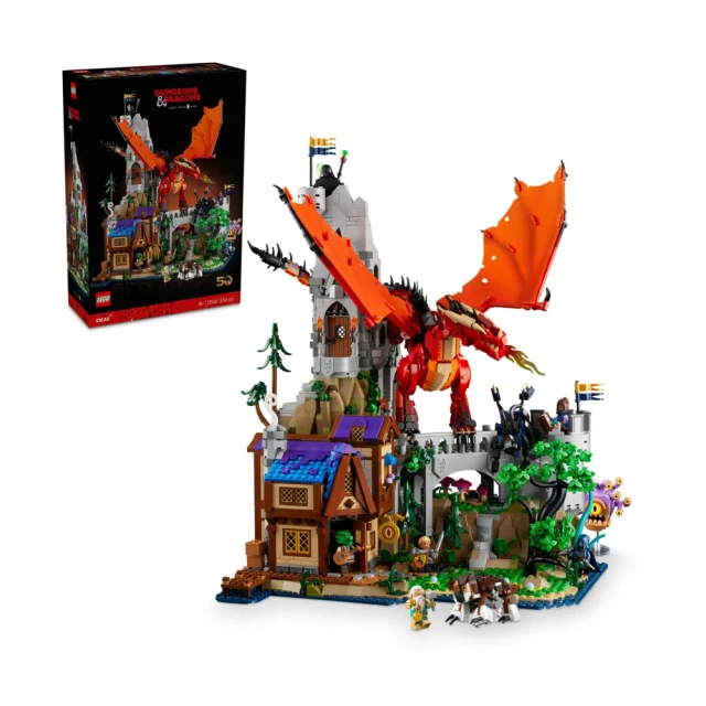 LEGO 樂高LEGO 樂高 Ideas 21348 龍與地下城：紅龍傳奇(Dungeons & Dragons: Red Dragon”s Tale 居家擺設)