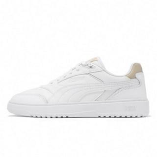 【PUMA】休閒鞋 板鞋 皮革 低筒 男鞋 女鞋 PUMA Doublecourt 白色(39328416)