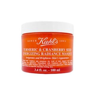 【Kiehl’s 契爾氏】莓果薑黃精萃亮面膜 100ml(國際航空版.薑黃面膜)