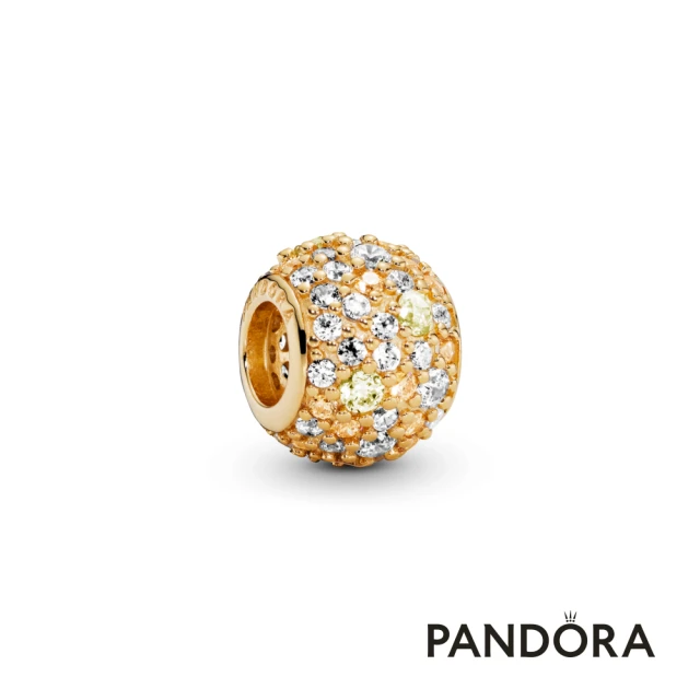 Pandora 官方直營 閃耀太陽密鑲鋯石串飾-絕版品