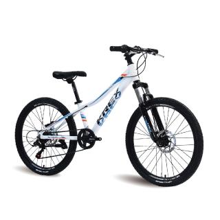 【KREX】臺灣品牌 KREX TS 240 24吋登山車 Shimano 7速手轉式 碟煞版(自行車 登山車 腳踏車 SHIMANO)