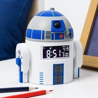 【Paladone UK】星際大戰 STAR WARS R2D2機器人造型-LED鬧鐘(R2D2/星際大戰/STAR WARS/LED鬧鐘/機器人)