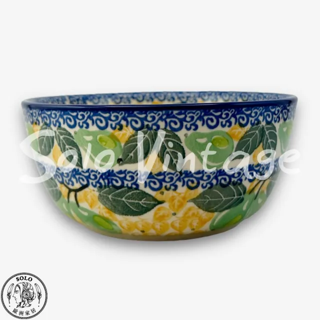 【SOLO 波蘭陶】波蘭製 CA 波蘭陶 14CM 飯碗 綠香梨系列 CERAMIKA ARTYSTYCZNA