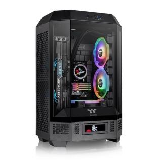 【Thermaltake 曜越】The Tower 300 M-ATX 黑色+GF A3 850W 金牌 日系全模組 ATX3.0 PCIE 5.0(組合14-3)