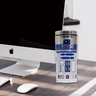 【Paladone UK】R2D2旅行隨身咖啡杯 STAR WARS星際大戰(650ml/冷熱飲杯/送禮/生日/不銹鋼保溫瓶)