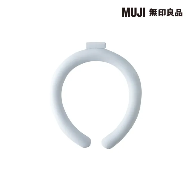 【MUJI 無印良品】涼感頸圈/大/藍