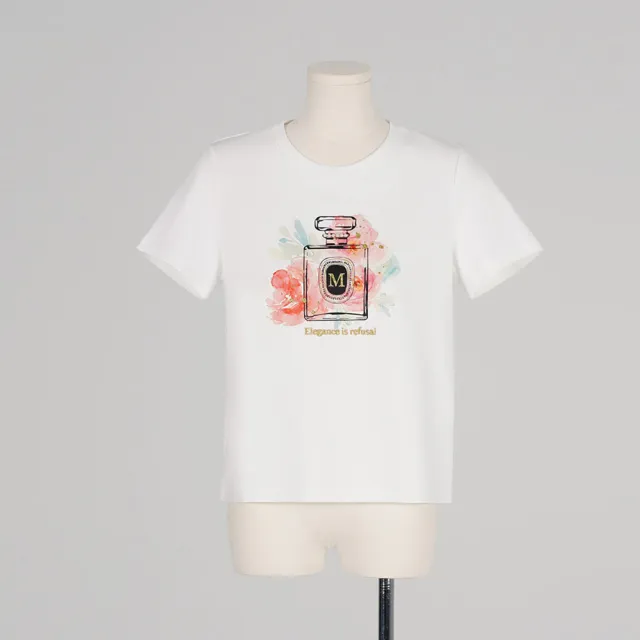 【MOMA】花朵香水瓶T恤(兩色)