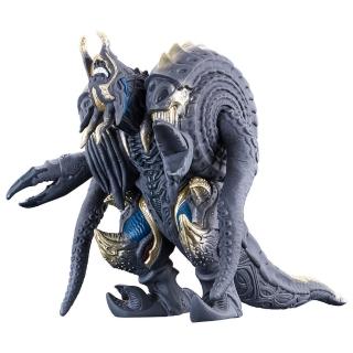 【BANDAI 萬代】代理版 特攝 怪獸DX大軟膠 超人力霸王 邪神梅加洛傑厄 第二型態
