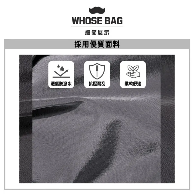 【WHOSE BAG】時尚百搭防潑水大容量兩件組後背包 NO.WBSU009(女後背包 男後背包 側背包 斜背包)