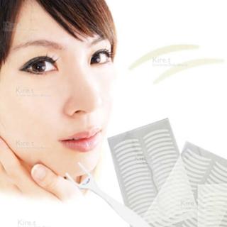 【kiret】超隱形雙眼皮貼極細版2mm霧面不反光自然透明款-超值加量192枚入贈Y型棒(透明隱形 透氣 無痕)