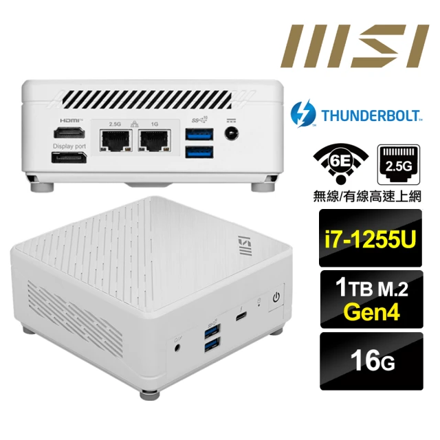 MSI 微星 Cubi5 12M i7十核{風漂龍S33C}