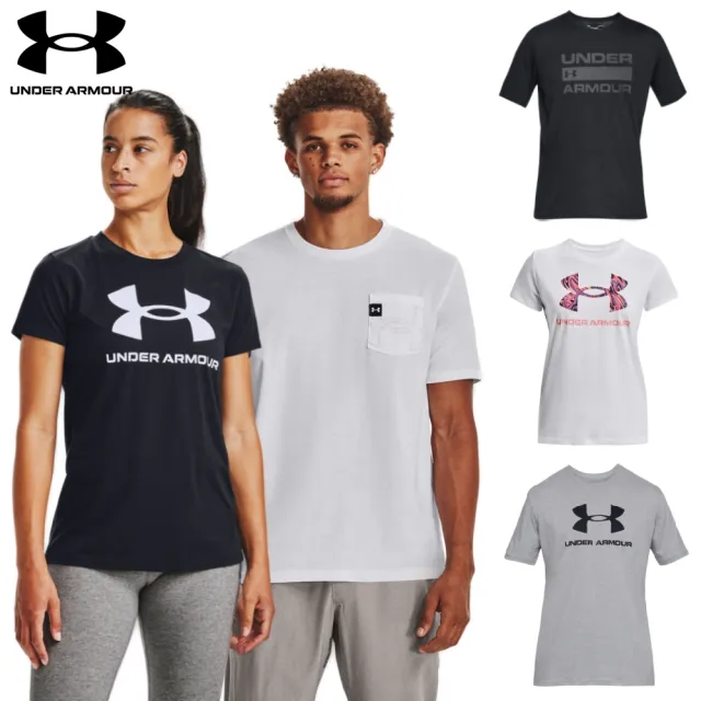 【UNDER ARMOUR】UA 男女款 LOGO 短T(多款任選)