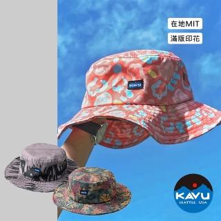 【KAVU】MOMO獨家-夏日必備組合 超值配件組(上衣/漁夫帽/襪子)