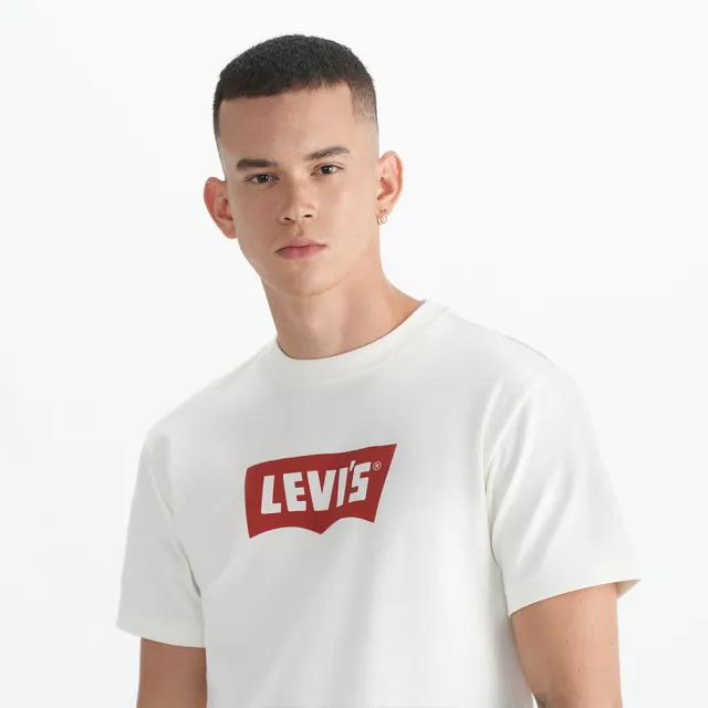 【LEVIS 官方旗艦】男款 短袖T恤 / 修身版型 / 經典LOGO TEE / 男生短袖  人氣新品 001AM-0003