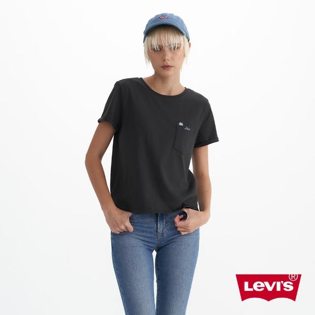 【LEVIS 官方旗艦】女款 短袖 舒適短T 女生Tee恤  熱賣單品 0019J-0002