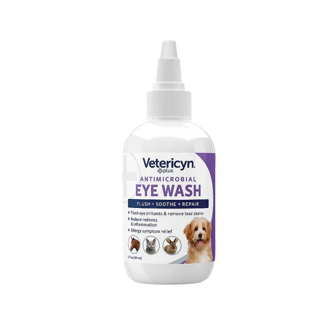 Vetericyn 維特萊森 全動物眼睛 三效潔護滴劑 （液態）3floz/89ml