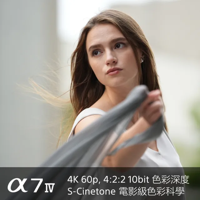 【SONY 索尼 保固18+6】可換鏡頭式數位單眼 Alpha ILCE-7M4 A7IV A7M4 單機身--公司貨(128G拭鏡紙..好禮)