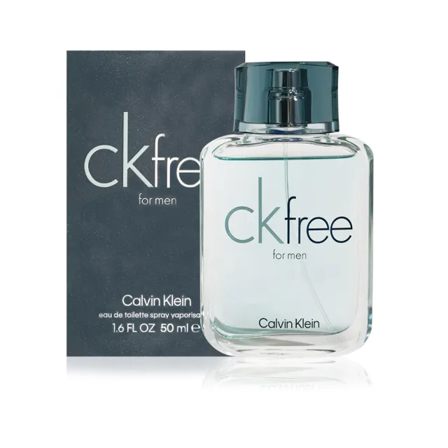 【Calvin Klein 凱文克萊】FREE男性淡香水50ml(國際航空版)