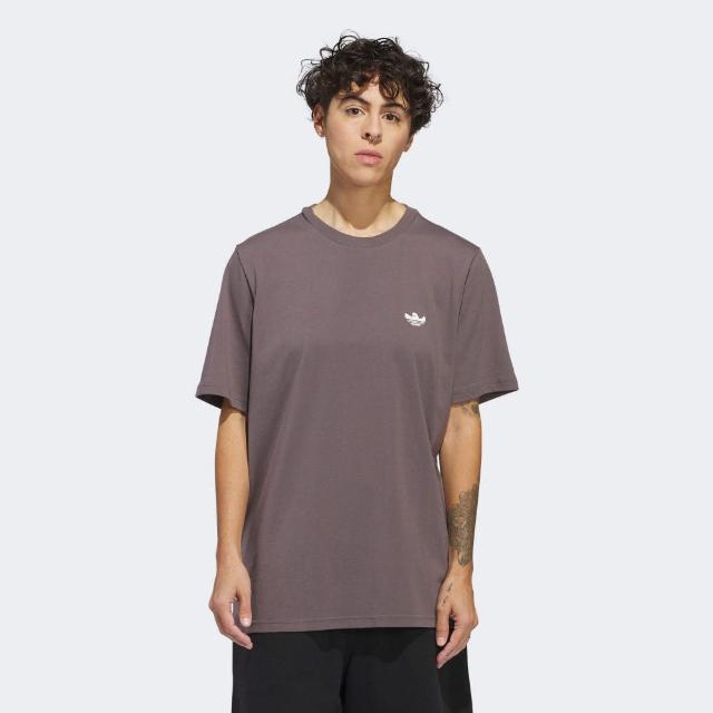 【adidas 愛迪達】短袖上衣 男款 運動 三葉草 亞規 SHMOO G SS TEE3 OR 深咖 IU0094