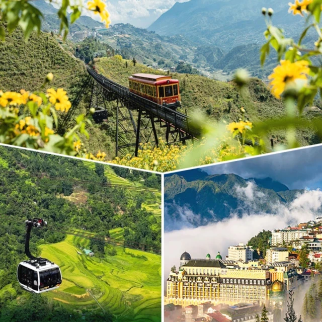 【好饗趣旅遊/暑假出發最後餘位】法式山城越南沙壩梯田五星5日