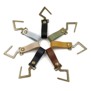 【PAMABE OUTDOOR】露營萬用掛勾-22.5x5cm(掛勾/露營掛勾/車泊/三角掛勾/S勾/戶外掛勾/衣帽勾/萬用勾)