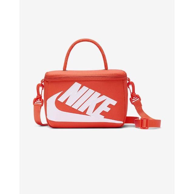 【NIKE 耐吉】側背包 休閒 男 女 NK MINI SHOEBOX CROSSBODY 紅色(FN3059869)