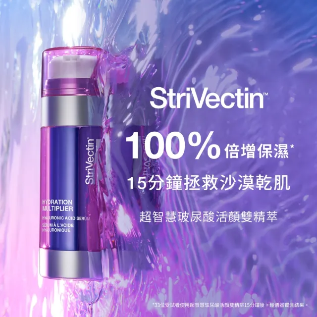【StriVectin 皺效奇蹟】超智慧玻尿酸活顏雙精萃30ml(全新上市)