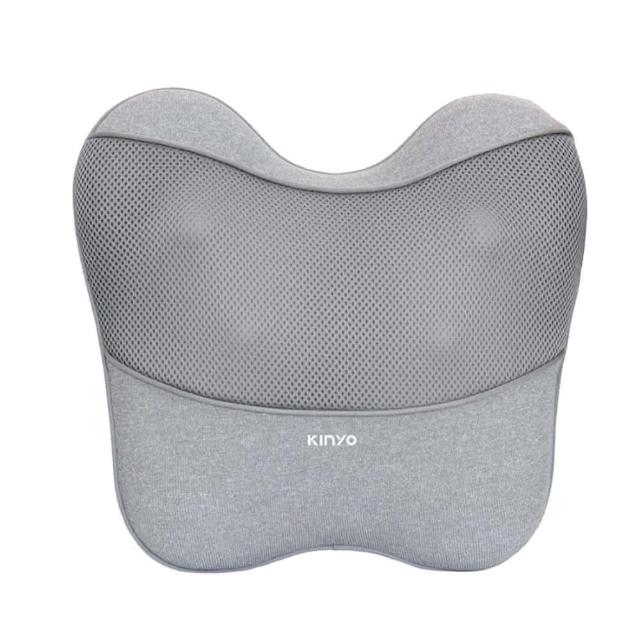 【KINYO】無線電動腰背按摩枕/靠枕/靠背墊/靠腰墊/IAM-2704(曲線貼合/居家辦公旅行/母親節好禮)
