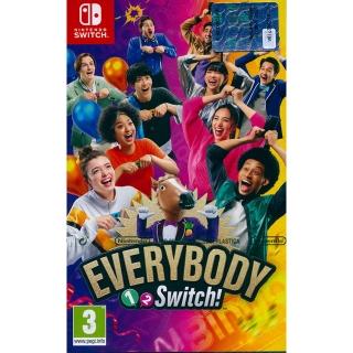 【Nintendo 任天堂】NS Switch Everybody 1-2-Switch!(中英日文歐版)