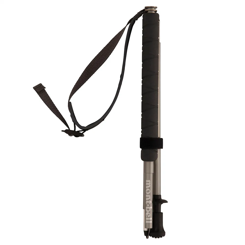 【mont bell】ultra-lightweight FOLDING POLE 100 登山杖 越野跑杖(單支 1140258SHAD 陰影灰)