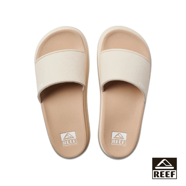 REEF CUSHION BONDI BAY 潮流舒適厚底潮流一片式拖鞋 CJ2687(女款 輕量舒適 柔軟)