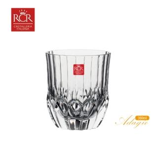 【RCR】無鉛水晶玻璃威士忌酒杯 烈酒杯(Adagio 350ml 洋酒杯水杯 KAYEN)