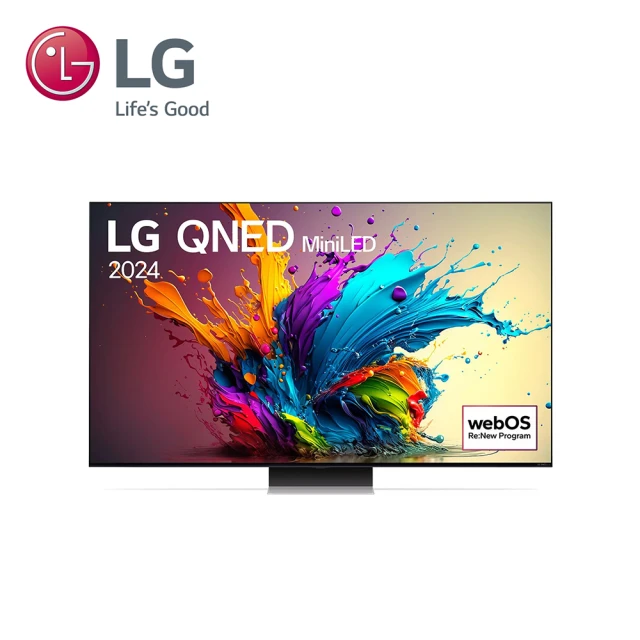 【LG 樂金】65型QNED MiniLED 量子奈米 4K AI物聯網智慧電視(65QNED91TTA)