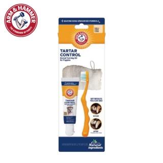 【ARM&HAMMER 鐵鎚】犬用潔牙訓練套組(寵物潔牙)