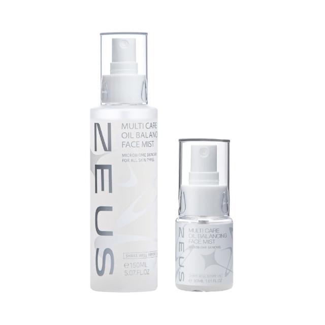 【Zeus】男士多效調理噴霧化妝水 隨身組 150ML+ 30ML(水楊酸/瞬效控油/角質代謝/淨化毛孔)