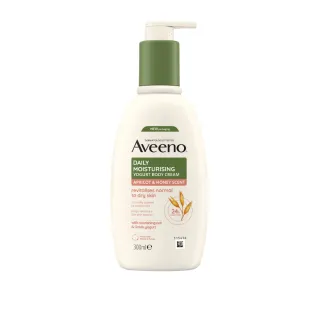 【Aveeno 艾惟諾】蜂蜜杏桃優格保濕乳300ml(身體乳/保濕乳液)