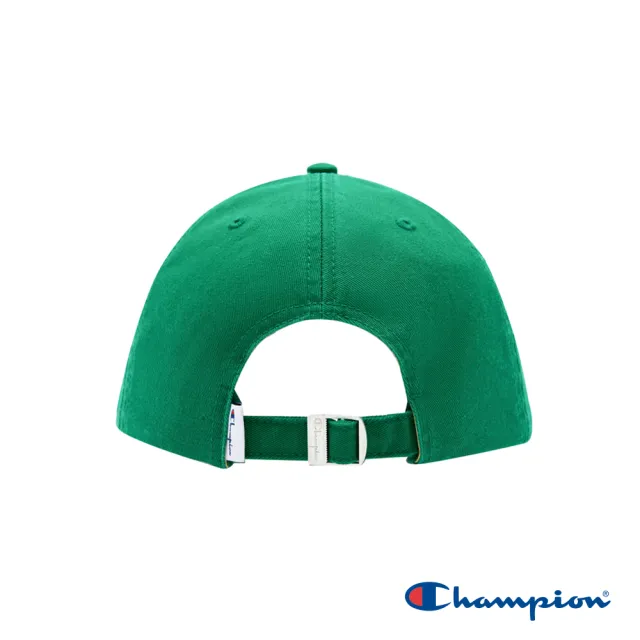 【Champion】官方直營-哥德字體刺繡LOGO棒球帽(綠色)