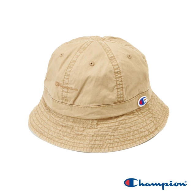 Champion 官方直營-貼布繡LOGO水洗漁夫帽(米色)